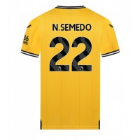 Wolves Nelson Semedo #22 Domáci futbalový dres 2023-24 Krátky Rukáv